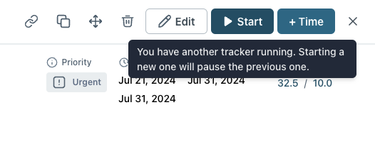 enhanced time tracker